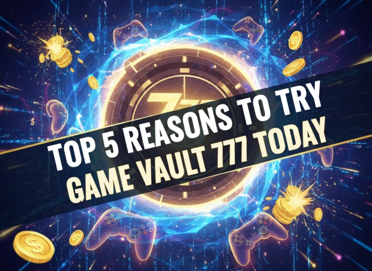 Top 5 Reasons to Try Game Vault 777 Today